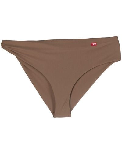 DIESEL Ash Twisted Bikini Bottoms - Brown