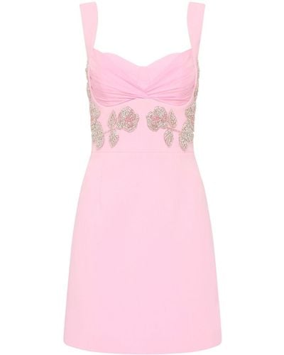 Rebecca Vallance Jenna Bustier Mini Dress - Pink