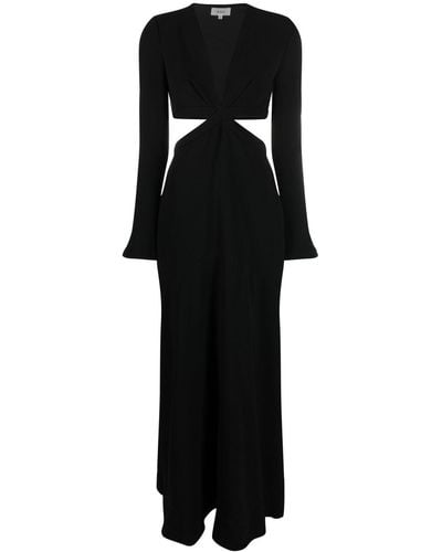 A.L.C. Uitgesneden Maxi-jurk - Zwart