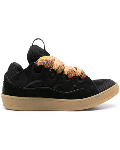 Lanvin Curb Chunky Trainers - Black
