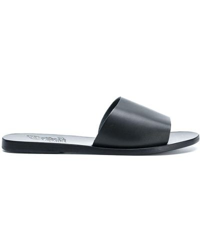 Ancient Greek Sandals Taygete Flat Sandals - Black