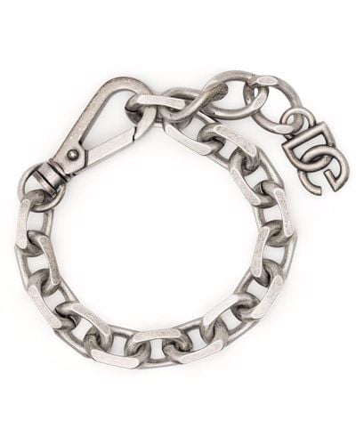 Dolce & Gabbana Dg Millennials Logo Bracelet - Metallic