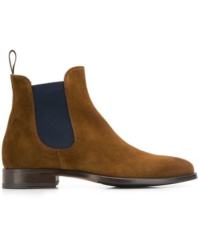 SCAROSSO Chelsea Boots - Brown
