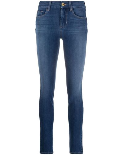 Liu Jo Jeans skinny con effetto schiarito - Blu