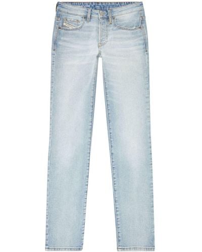 DIESEL 1989 D-Mine 09i15 Straight-Leg-Jeans - Blau