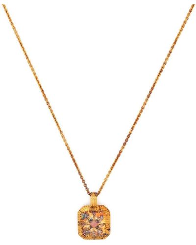 Missoma Vergoldete Halskette mit Anhänger - Mettallic