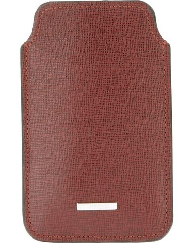 Fendi Calf Leather Iphone 5 And 5s Case - Meerkleurig