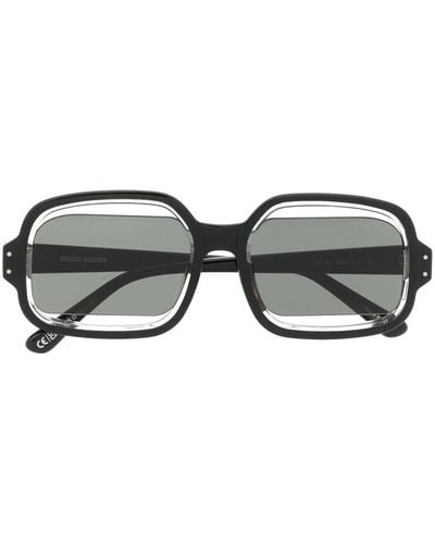 Henrik Vibskov Olga Square-frame Sunglasses - Black