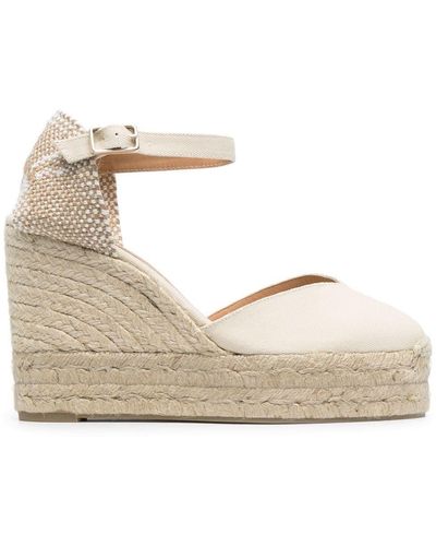 Castañer Espadrilles à boucle - Neutre