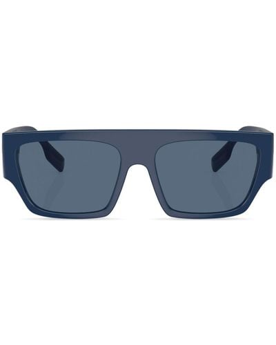 Burberry Gafas de sol Micah con logo - Azul