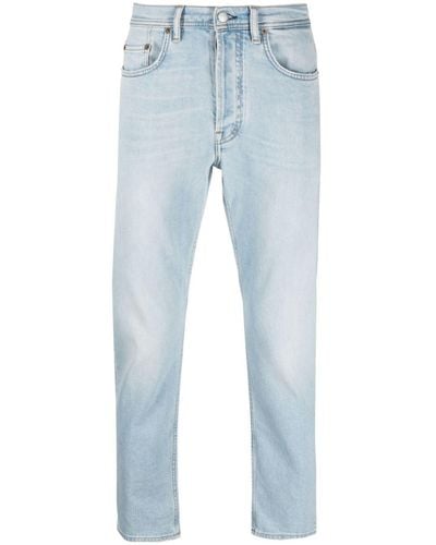 Acne Studios Cropped Jeans - Blauw