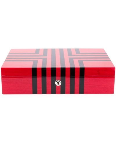 Rapport Labyritnh Collector 10 Watch Box - Red