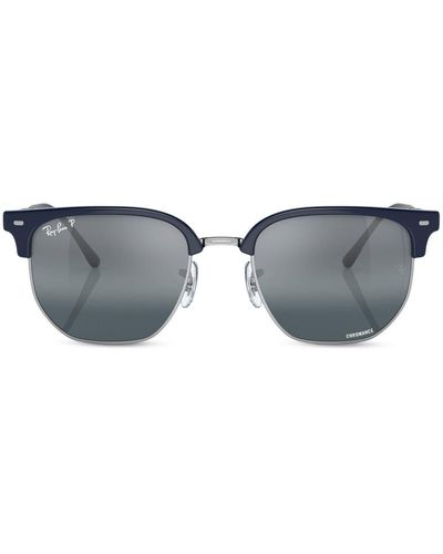 Ray-Ban Lunettes de soleil carrées New Clubmaster - Gris