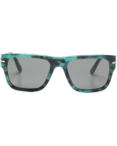Persol Tortoiseshell Square-frame Sunglasses - Grey