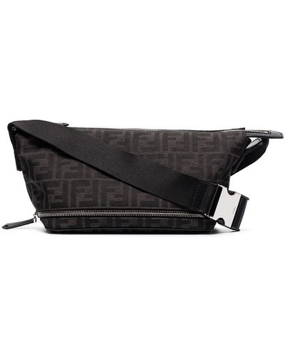 Fendi Bandolera con motivo del logo FF - Negro