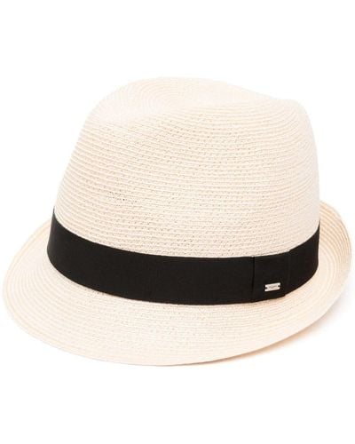 Saint Laurent Straw Panama Hat - Natural