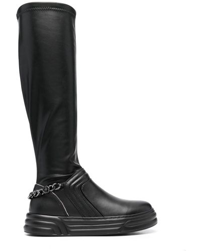 Liu Jo Cleo 35mm Chain-link Boots - Black