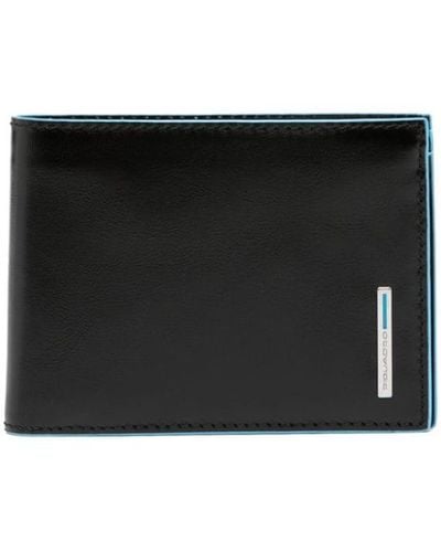Piquadro B2 Revamp Bi-fold Wallet - Black