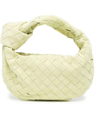 Bottega Veneta Bolso The Jodie de tejido intrecciato - Amarillo