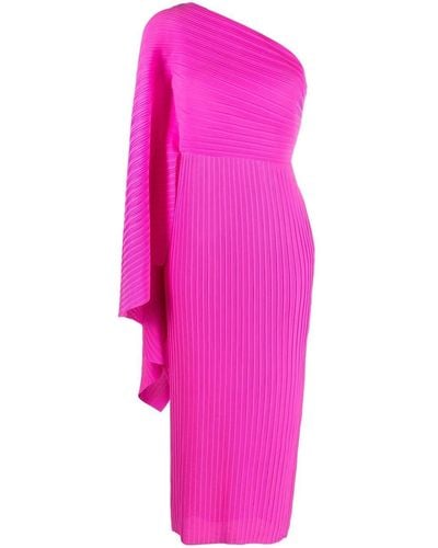 Solace London Schulterfreies Kleid - Pink