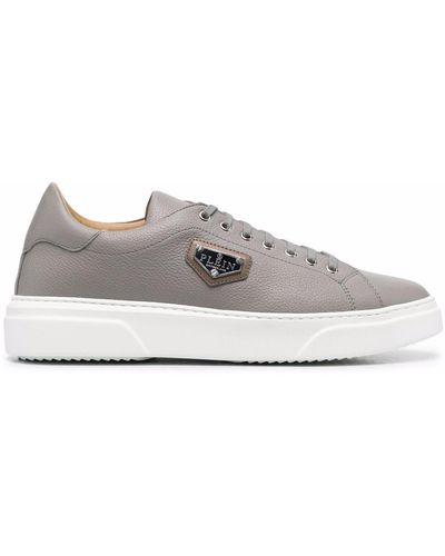 Philipp Plein Iconic Low-top Sneakers - Gray
