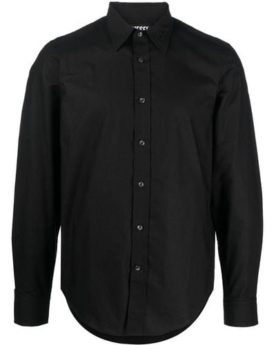 DIESEL S-ben-cl-a Cotton Shirt - Black