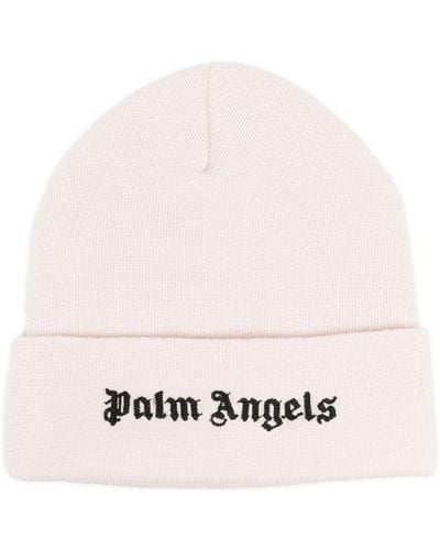 Palm Angels ロゴ ビーニー - ピンク