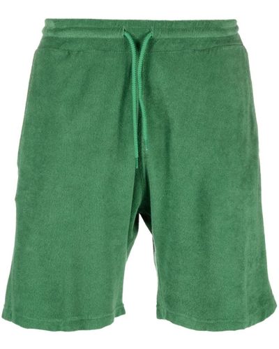 Universal Works Short en tissu éponge - Vert