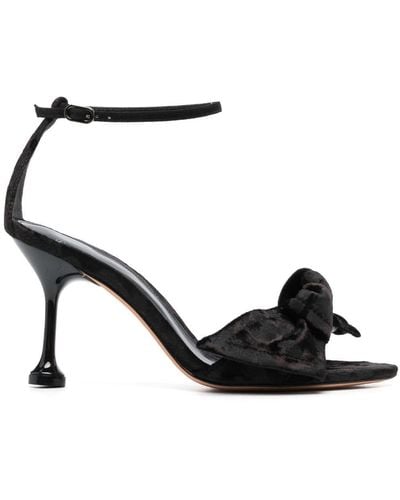 Alexandre Birman Louise 85mm Knot-detailing Sandals - Black