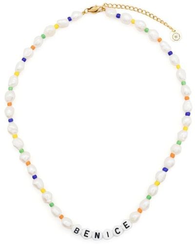 Sporty & Rich Be Nice Pearl Necklace - Natural