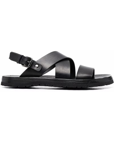 Officine Creative Strap-design Leather Sandals - Black