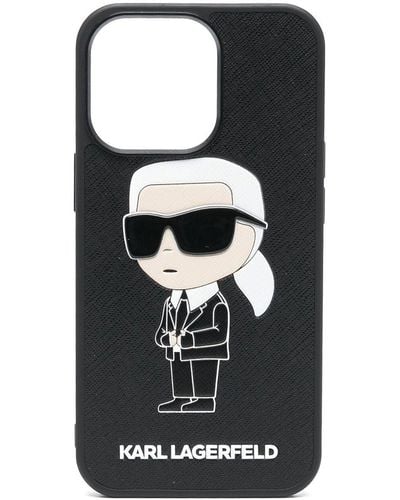 Karl Lagerfeld Ikonik 2.0 Karl Iphone 14 Case - Black