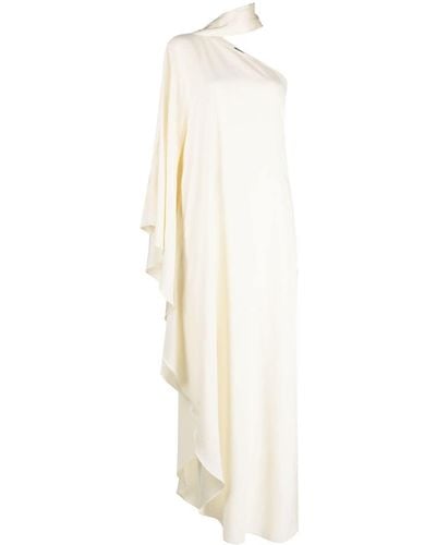 ‎Taller Marmo Bolkan One-shoulder Gown - White
