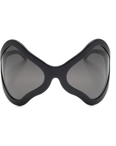 AVAVAV Panda Shield-frame Sunglasses - Grey