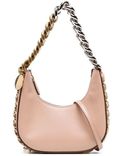 Stella McCartney Frayme Small Shoulder Bag - Pink