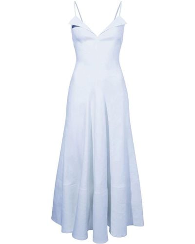 Proenza Schouler Ruby Sleeveless Maxi Dress - Blue