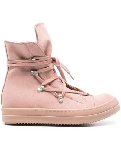 Rick Owens Hexa High-Top-Sneakers - Pink
