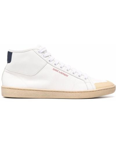 Saint Laurent Sl 39 Sneakers - White