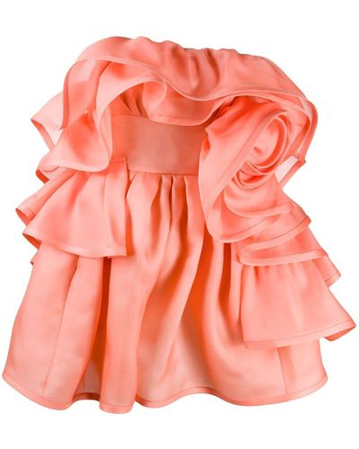 Marc Jacobs Robe à volants - Rose