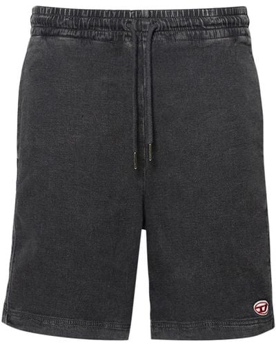 DIESEL D-boxy Denim Shorts - Gray