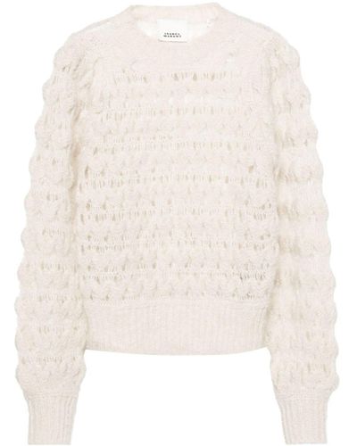 Isabel Marant Elvire Chunky Sweater - Natural