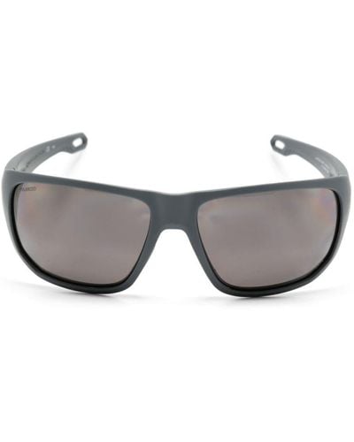 Under Armour Ua Attack 2 Rectangle-frame Sunglasses - Grey