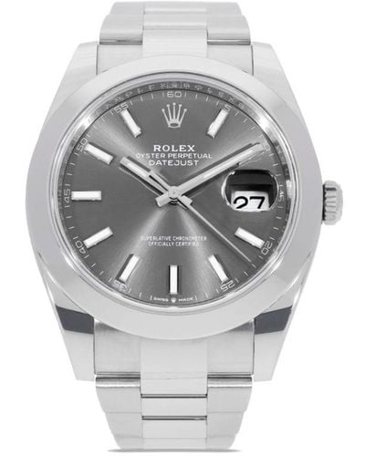 Rolex Reloj Datejust de 41mm 2022 sin uso - Gris