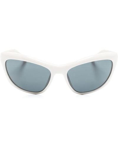 Chiara Ferragni Sonnenbrille mit ovalen Gläsern - Blau