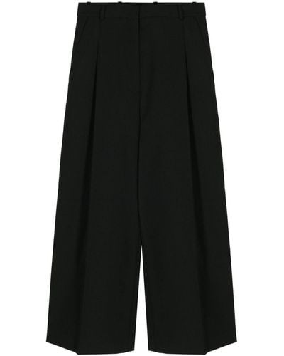 BOTTER Virgin Wool Tailored Trousers - Black