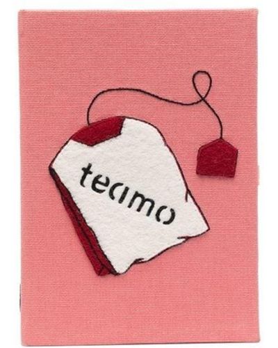 Olympia Le-Tan Teamo Clutch - Pink