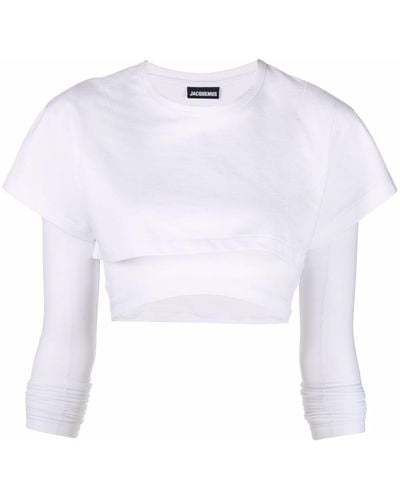 Jacquemus Le Double T-shirt - White