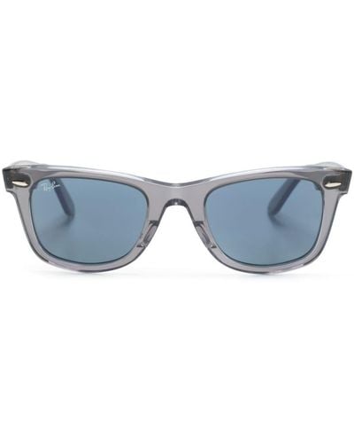 Ray-Ban Folding Classic Wayfarer-frame Sunglasses - Blue
