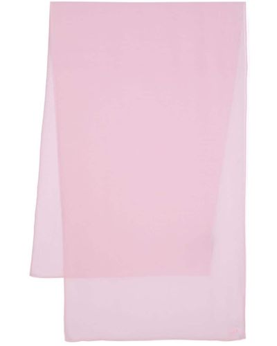 Pinko Schal aus Seidenchiffon - Pink