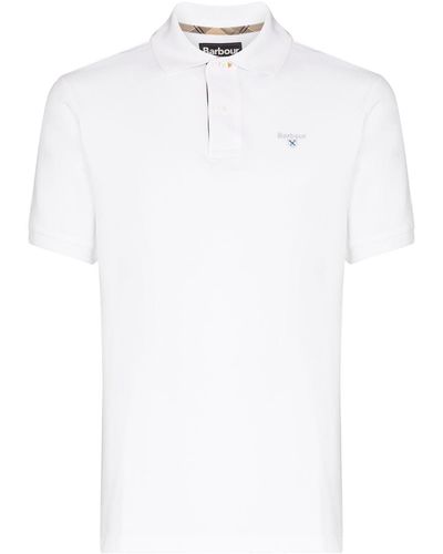 Barbour Pikee-Poloshirt - Weiß